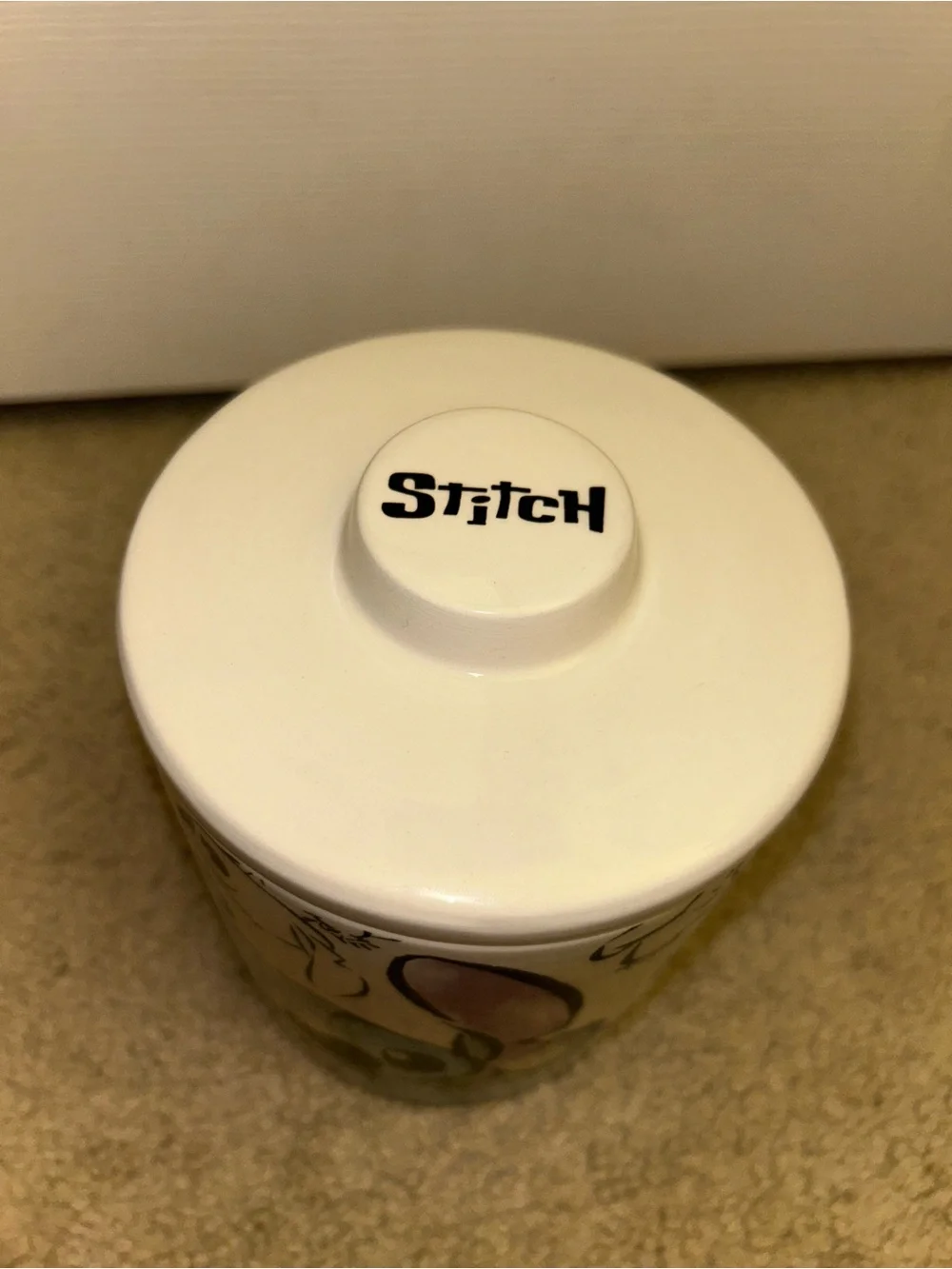 Disney Stitch Cookie Jar/Canister